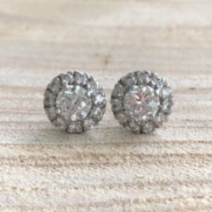Pendientes de diamantes