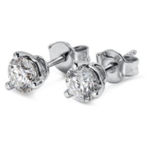 Pendientes de diamantes