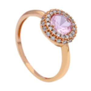 Anillos de oro rosa y diamantes