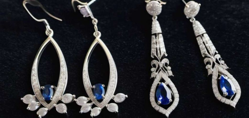 Aretes de plata