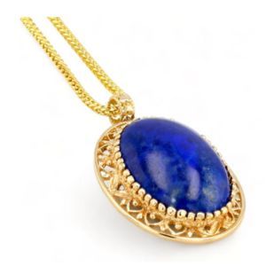 Collares de oro con piedras preciosas